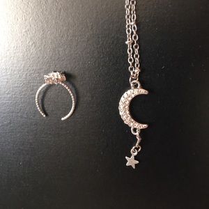 Matching anklet and toe ring (adjustable)